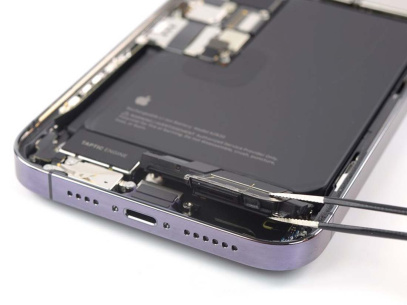 Замена нижнего динамика iPhone 14 Pro Max