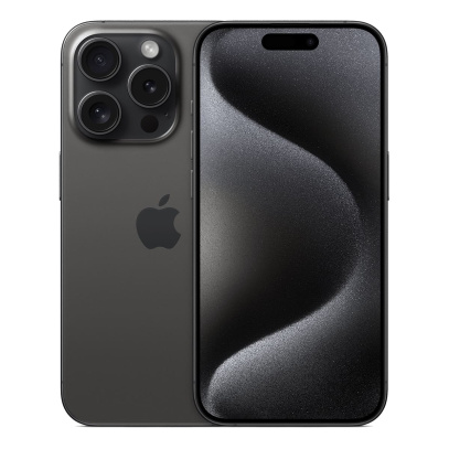 Apple iPhone 15 Pro 256Gb eSIM Black Titanium, черный титан