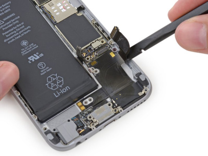 Замена верхнего шлейфа iPhone 6 (боковые кнопки)