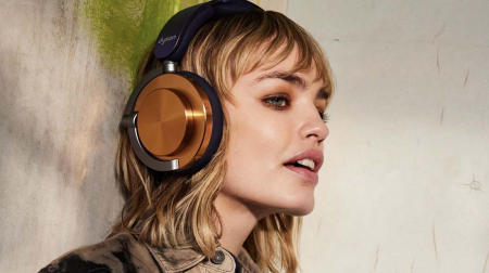 Беспроводные наушники Dyson OnTrac Ceramic Cinnabar, черный/красный