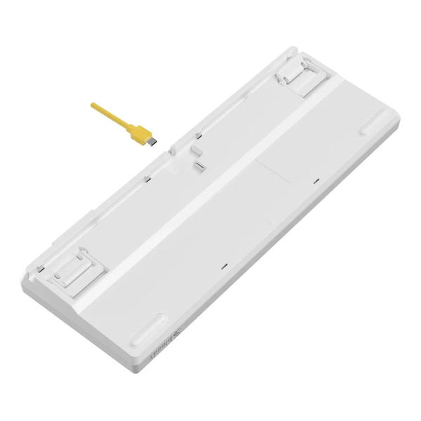 Клавиатура A4Tech Bloody S87 Energy, USB for gamer LED Механическая (S87 USB ENERGY WHITE) Белый/желтый