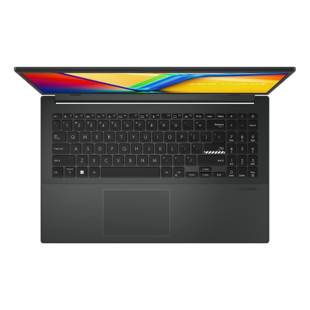 Ноутбук 15.6" ASUS VivoBook Go 15 (E1504FA-L1400W) AMD Ryzen 3 7320U, 8Gb LPDDR5, SSD 256Gb, AMD Radeon 610M, FullHD, OLED, Win11 Mixed Black, чёрный