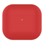 Силиконовый чехол для AirPods 3 Deppa Ultra Slim (47324) Красный