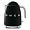 Чайник электрический SMEG 50s Style (KLF03BLEU) Black, чёрный