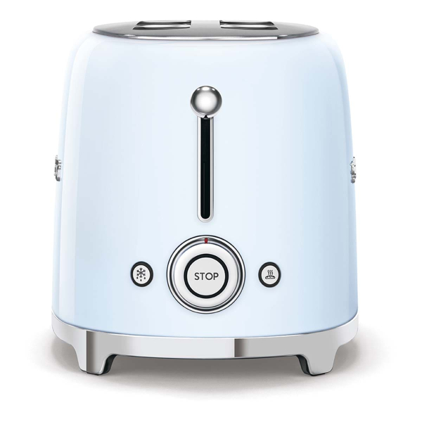 Тостер на 4 ломтика SMEG 50s style (TSF02PBEU) Пастельный голубой