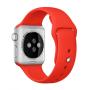 Силиконовый ремешок для Apple Watch 42/44 мм Red, красный