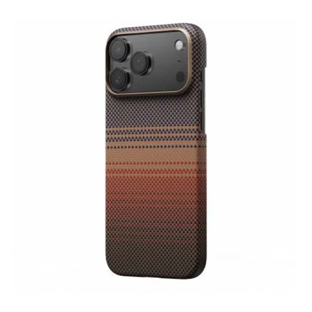 Чехол для iPhone 17 Pro Pitaka Ultra-Slim Case (KI1702SP) Sunset, коричневый