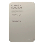 Внешний аккумулятор MOMAX 5000mAh Q.MAG X Ultra Slim Magnetic Wireless Battery Pack (IP116AL2) Титан