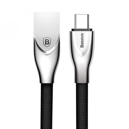 USB кабель Baseus Zinc alloy Cable разъем Type-C (CATXN-01) Черный