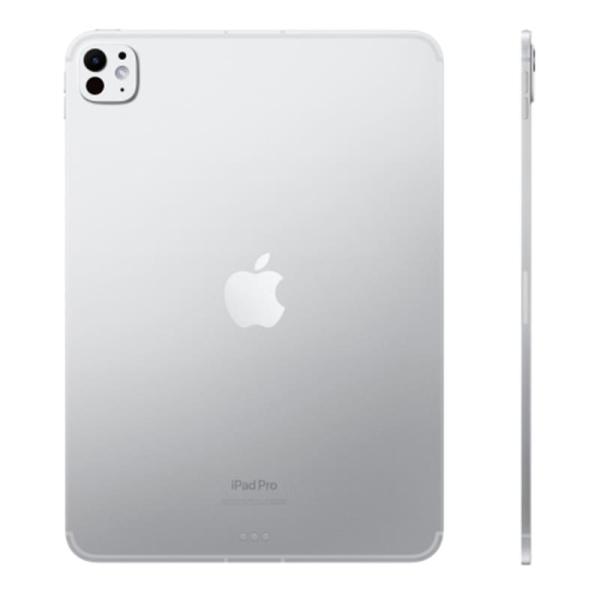 Apple iPad Pro 11" (M4, 2024, 7 gen) Wi-Fi + Cellular 1Tb, нанотекстурное стекло, Silver, серебристый