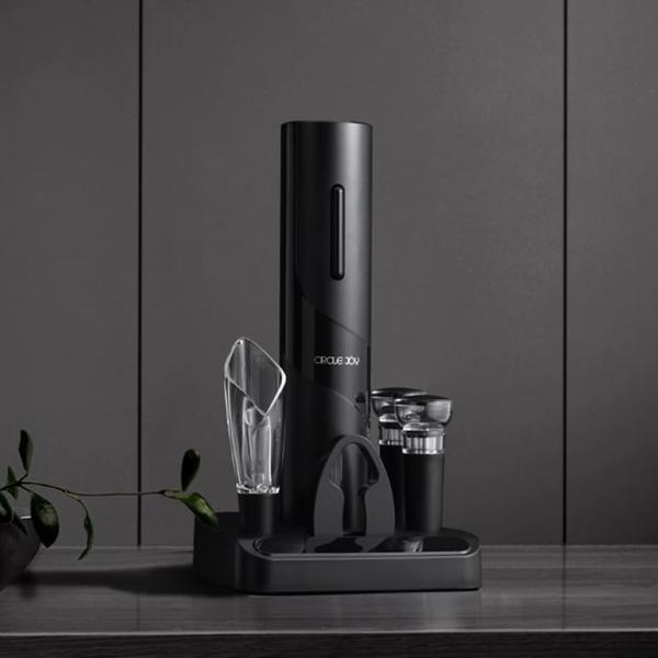 Набор аксессуаров для вина Xiaomi Circle Joy 5в1 (CJ-TZ08) Черный