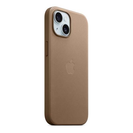 Чехол FineWoven Case для Apple iPhone 15 с MagSafe Taupe, бежевый
