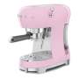 Кофемашина эспрессо SMEG 50s style (ECF02PKEU) Розовый