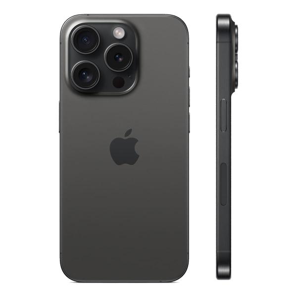 Apple iPhone 15 Pro 256Gb eSIM Black Titanium, черный титан