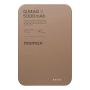 Внешний аккумулятор MOMAX 5000mAh Q.Mag Ultra Slim Magnetic Wireless Battery Pack (IP116AL2) Бронзовый