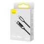Кабель Baseus Display Fast Charging Data Cable Type-C - Lighting 20W, 1 м (CATLSK-01) Черный