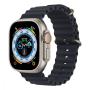 Apple Watch Ultra, 49 мм корпус из титана цвета «Natural», ремешок Ocean Band цвета «Midnight»
