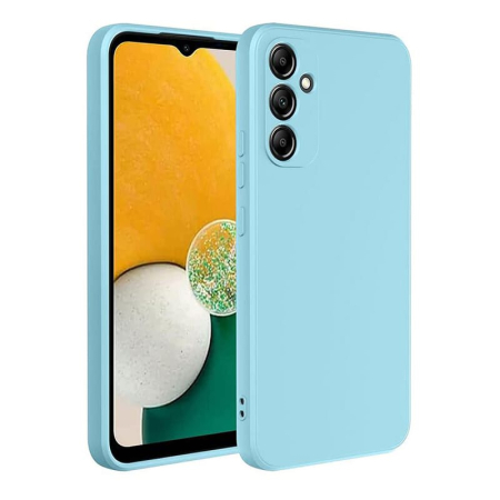 Чехол Silicone Case v2 для Samsung Galaxy A34 Голубой