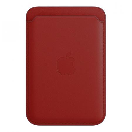 Чехол-бумажник Apple MagSafe для iPhone Red, красный
