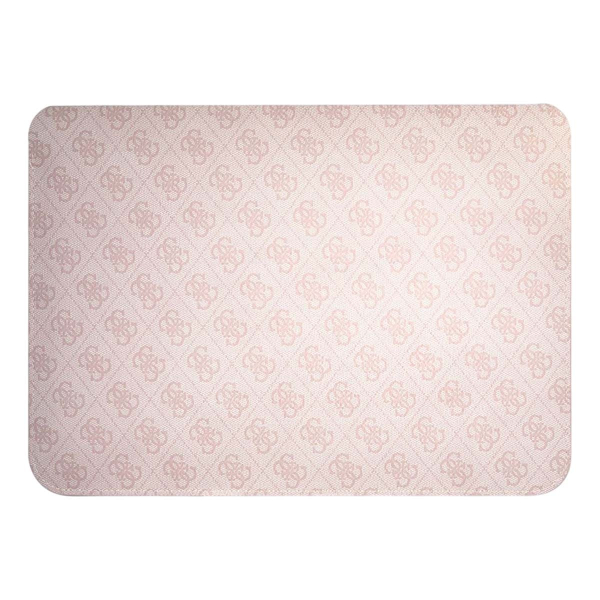 Чехол Guess для ноутбуков 13"/14" Sleeve 4G with Triangle metal logo (GUCS14P4TP) Розовый