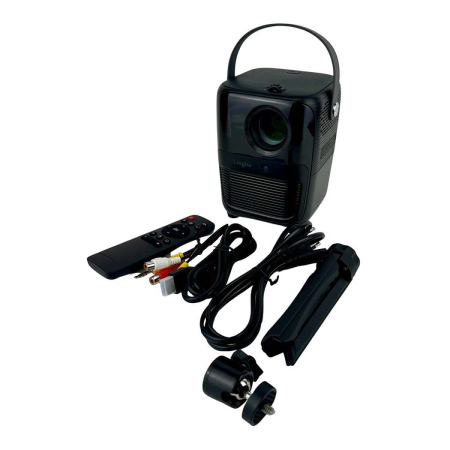 Портативный проектор Lingbo T10 MAX 1920x1080 (Full HD) Черный