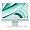 Apple iMac 24" (M3, 8C CPU, 10C GPU, 2023) Retina 4,5K, 8Gb, 512Gb SSD (MQRP3) Green, зеленый