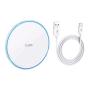 Беспроводное зарядное устройство hoco. CW6 Pro Easy White, белый