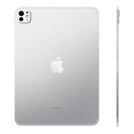 Apple iPad Pro 13" (M4, 2024, 7 gen) Wi-Fi 1Tb, нанотекстурное стекло, Silver, серебристый