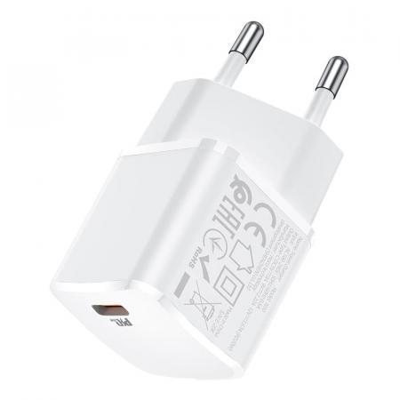 Зарядное устройство hoco. Starter USB Type-C 20Вт (N10) Белый