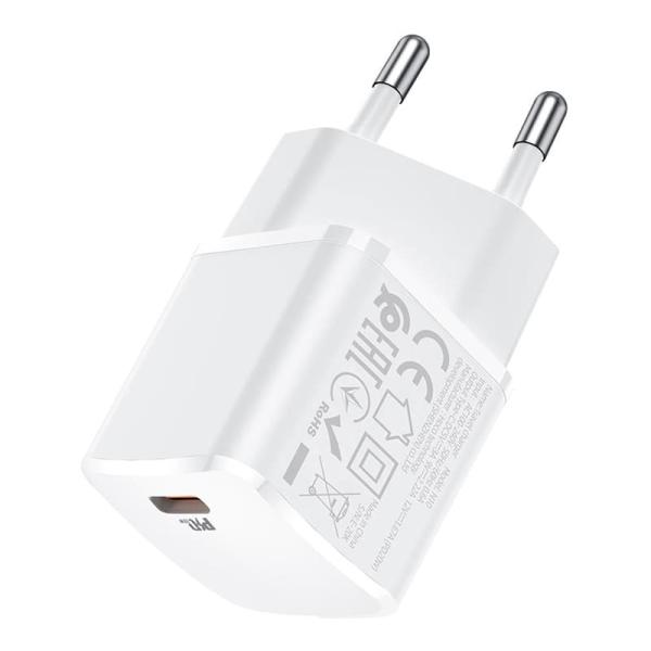 Зарядное устройство hoco. Starter USB Type-C 20Вт (N10) Белый