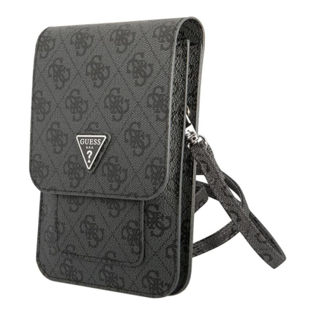 Сумка-чехол для смартфонов Guess Wallet Bag 4G with Triangle logo (GUWBP4TMGR) Серый