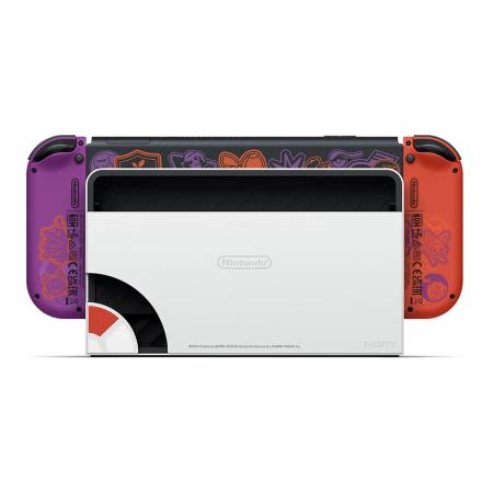 Игровая консоль Nintendo Switch OLED 64Gb Pokemon Skarlet and Violet Edition, красный/фиолетовый