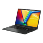 Ноутбук 15.6" ASUS VivoBook Go 15 (E1504FA-L1400W) AMD Ryzen 3 7320U, 8Gb LPDDR5, SSD 256Gb, AMD Radeon 610M, FullHD, OLED, Win11 Mixed Black, чёрный