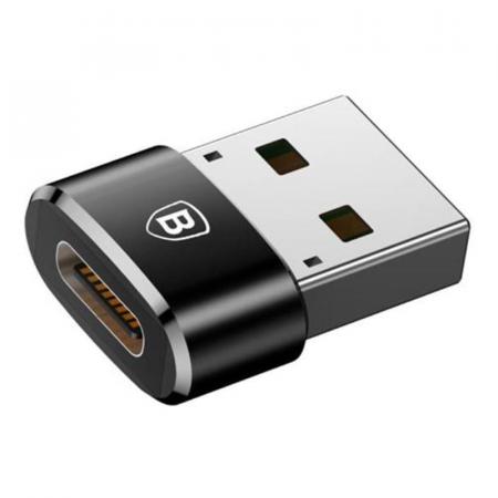 Адаптер Baseus Type-C - USB Converter (CAAOTG-01) Черный