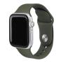 Силиконовый ремешок для Apple Watch 42/44/45 мм Темно-зеленый